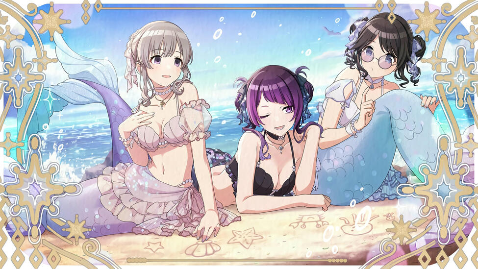 Pictured: Clover, Murr, and Jody hanging out by the beach.